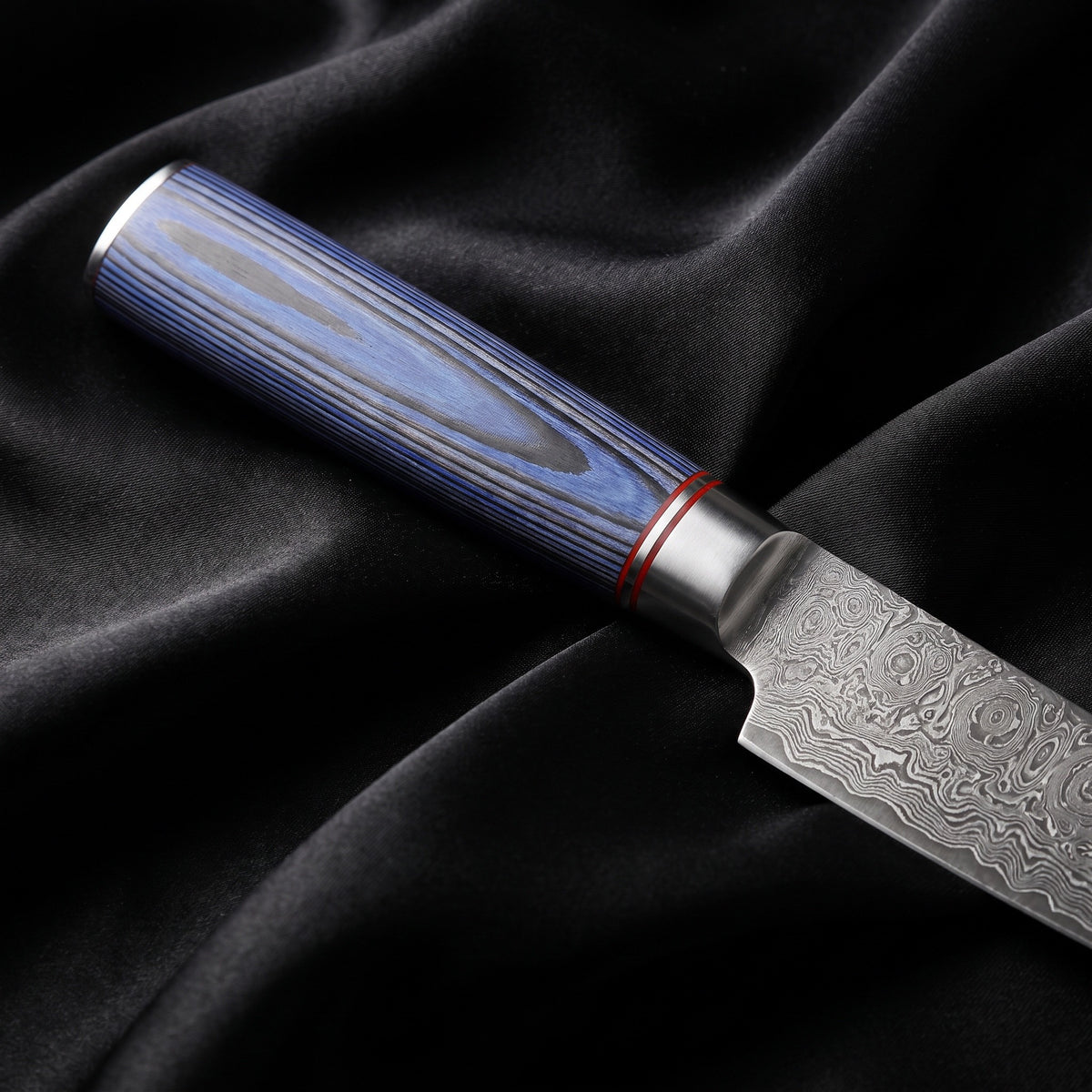Aizome Utility Knife · handle close-up