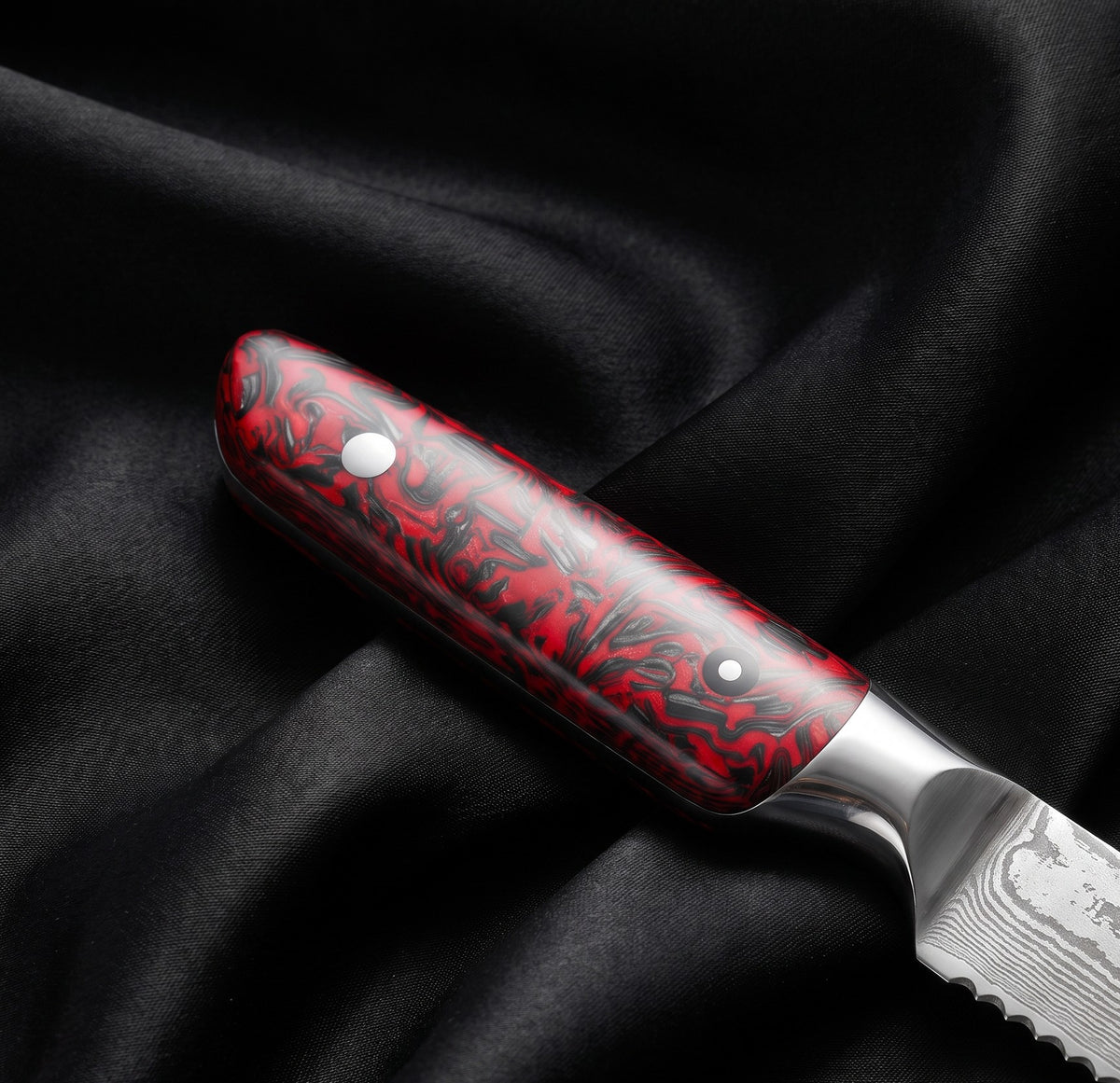 Shuiro Bread Knife · handle close-up