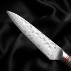 Daichi Utility Knife · Damascus blade close-up