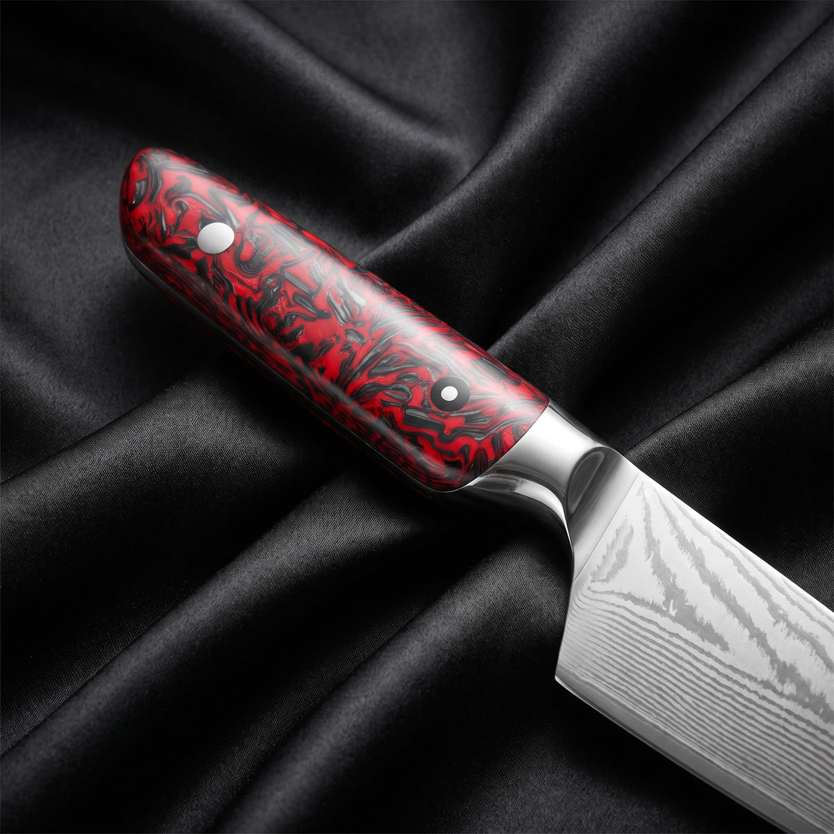 Shuiro Gyuto Chef Knife · handle close-up