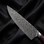 Yugure Gyuto Chef Knife · Damascus blade close-up