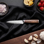 Daichi Utility Knife · on the cutting board
