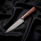 Kasane Paring Knife · full blade on black silk