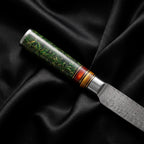 Matsuba Sujihiki Slicing Knife · handle close-up