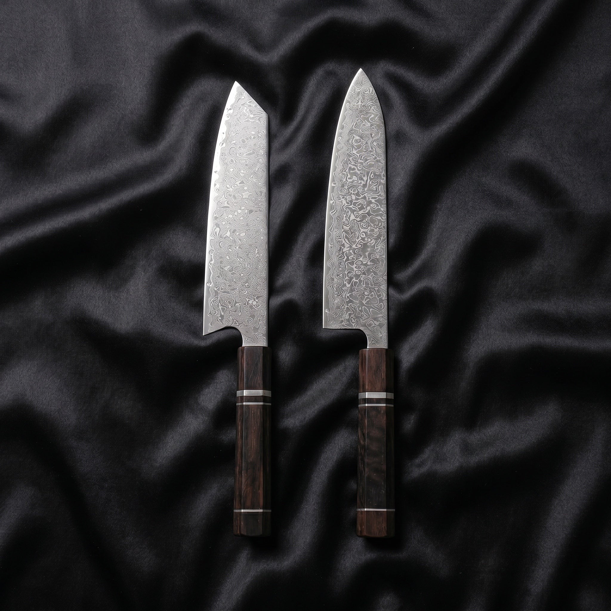 Ginrei Damascus Knife Set