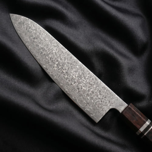 Ginrei Gyuto Chef Knife · Damascus blade close-up