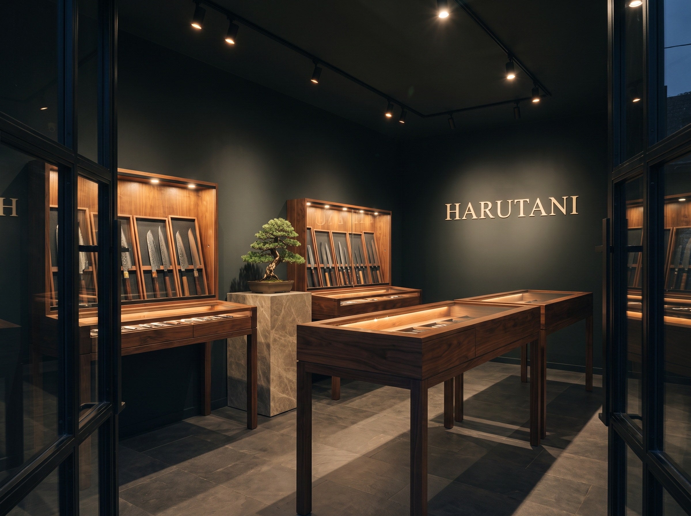 HARUTANI boutique entrance view
