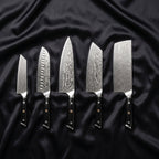 Homura Damascus Knife Set
