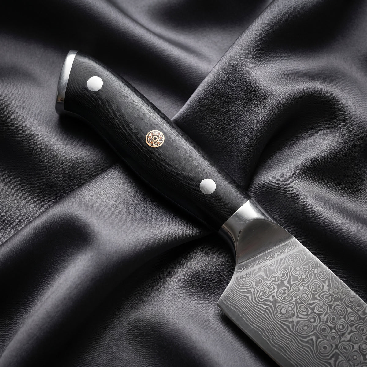 Homura Gyuto Chef Knife · handle close-up