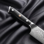Homura Nakiri Knife · handle close-up