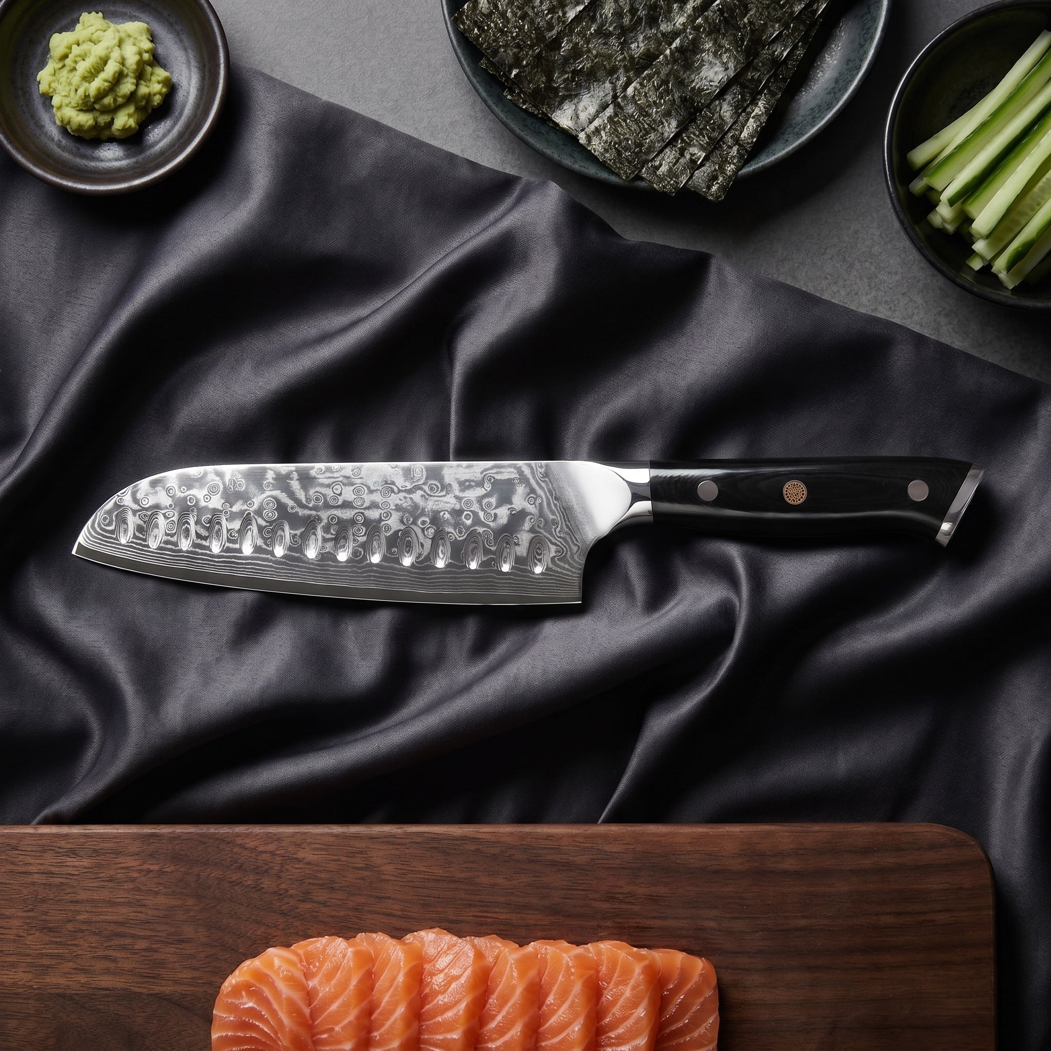 Homura Santoku Knife