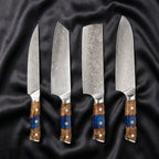 Hyoga Damascus Knife Set