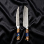 Hyoga Damascus Knife Set