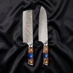 Hyoga Damascus Knife Set