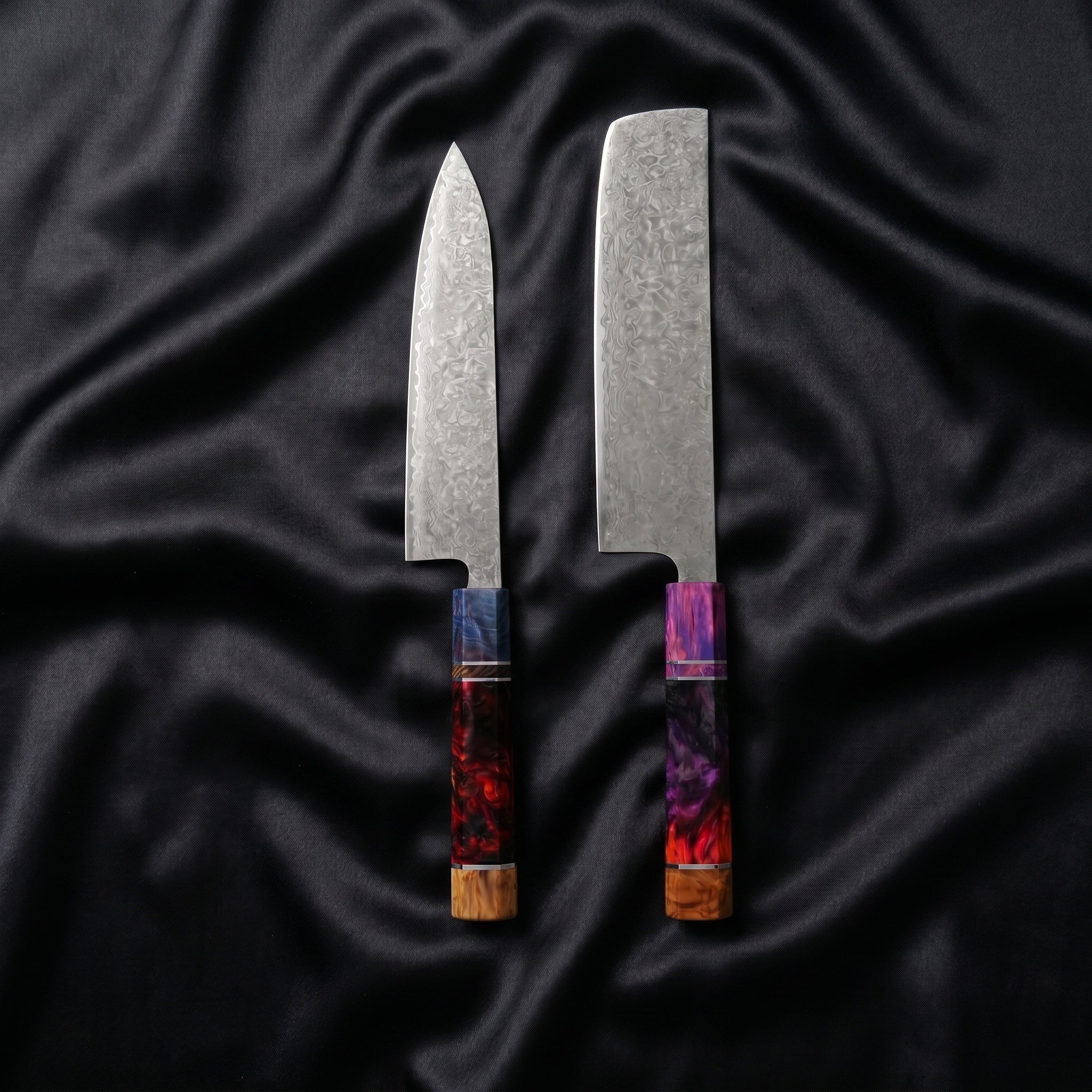 Kasumi Damascus Knife Set