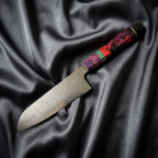 Kasumi Gyuto Chef Knife · full blade on black silk