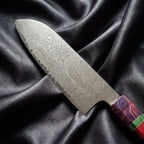 Kasumi Gyuto Chef Knife · Damascus blade close-up