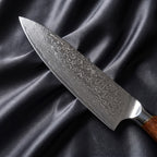 Komorebi Gyuto Chef Knife · Damascus blade close-up