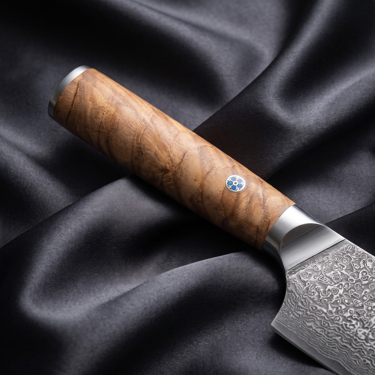 Nishiki Kiritsuke Chef Knife · handle close-up