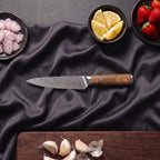 Nishiki Knife Duo (Gyuto & Petty) · Petty on the cutting board