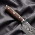 Okami Santoku All-Purpose Knife · handle close-up