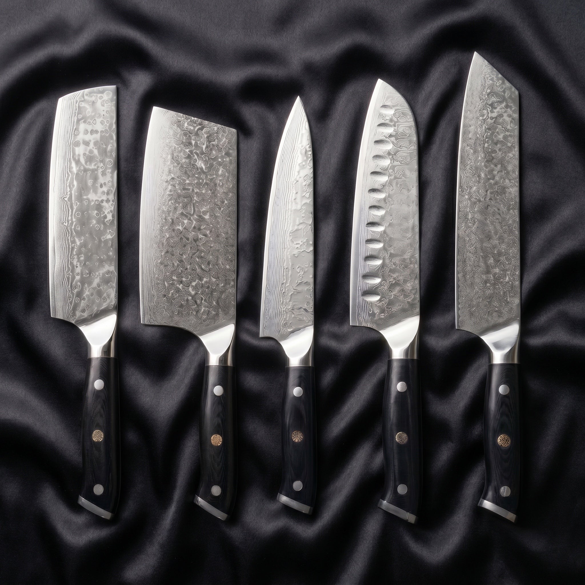 Oroshi Damascus Knife Set