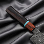 Raiden Bunka Knife · handle close-up