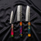 Rekka Damascus Knife Set