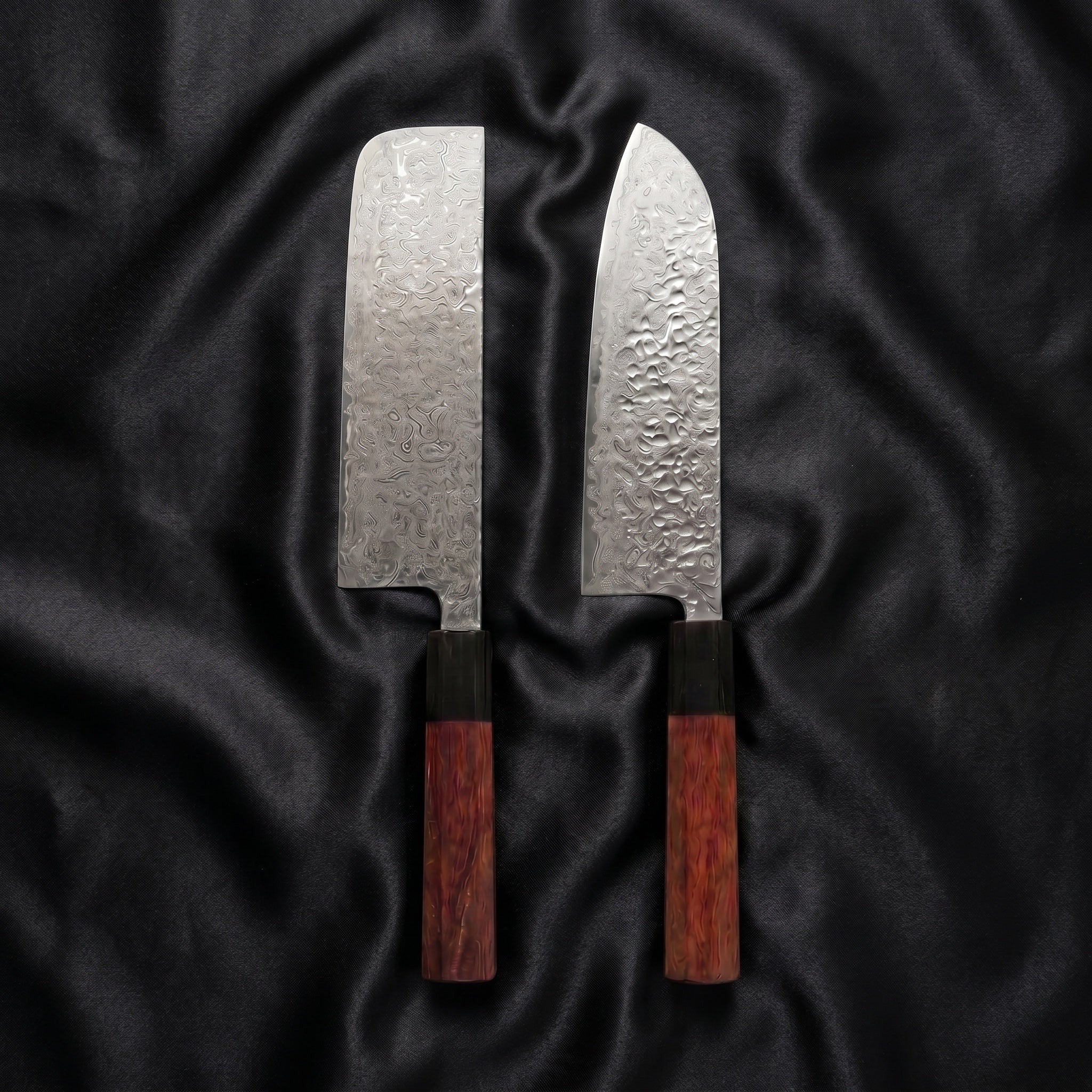 Samidare Damascus Knife Set