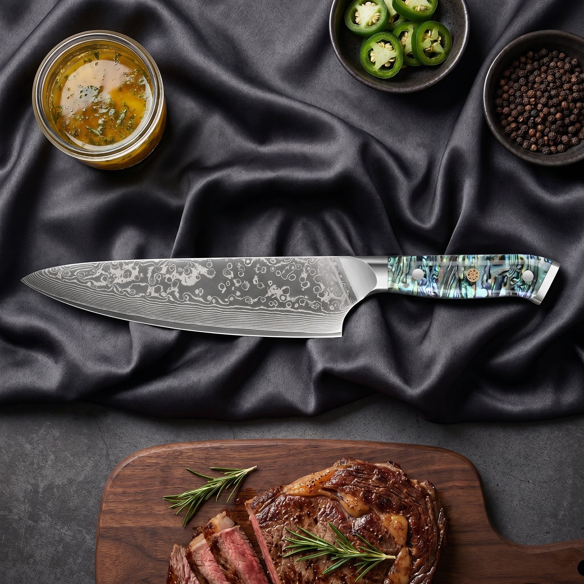 Sazanami Gyuto Chef Knife