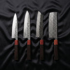 Shigure Damascus Knife Set