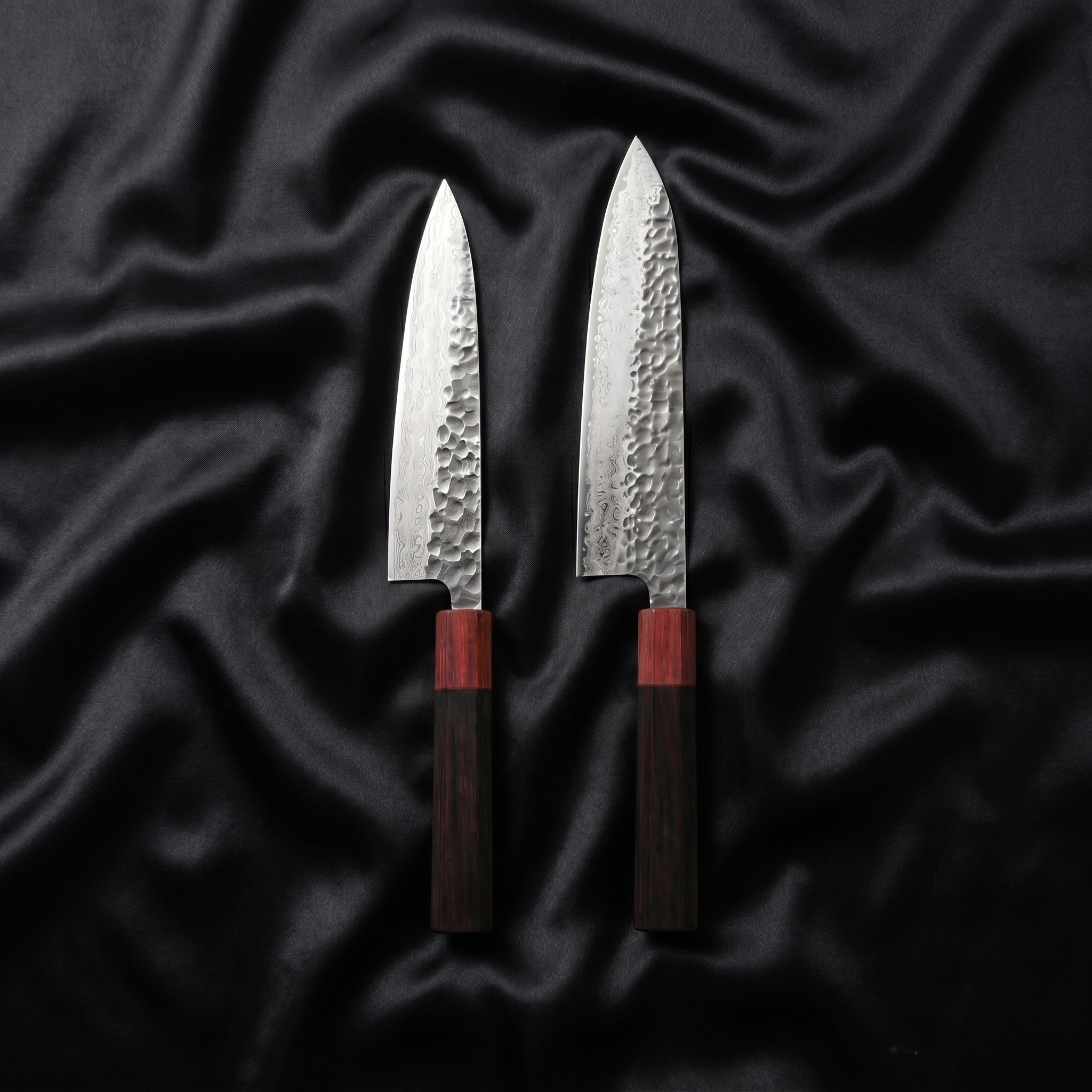 Shigure Damascus Knife Set