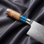 Shion Cleaver Knife · handle close-up