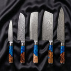 Shion Damascus Knife Set