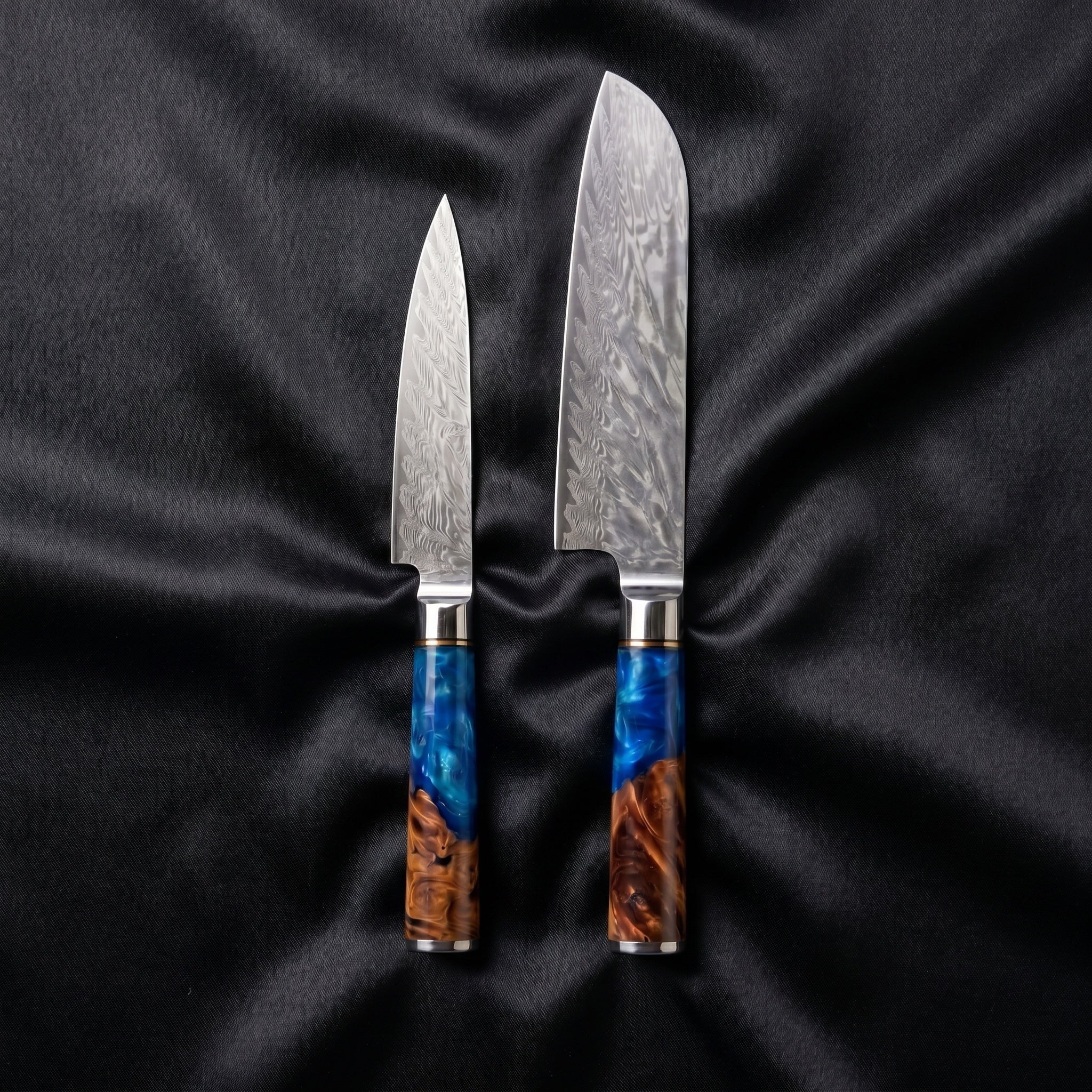 Shion Damascus Knife Set