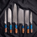 Shion Damascus Knife Set