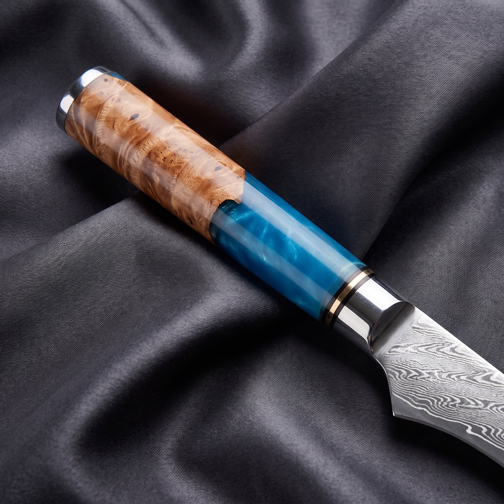 Shion Honesuki Boning Knife · handle close-up