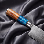 Shion Nakiri Knife · handle close-up