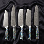 Shizuku Damascus Knife Set