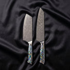 Shizuku Damascus Knife Set