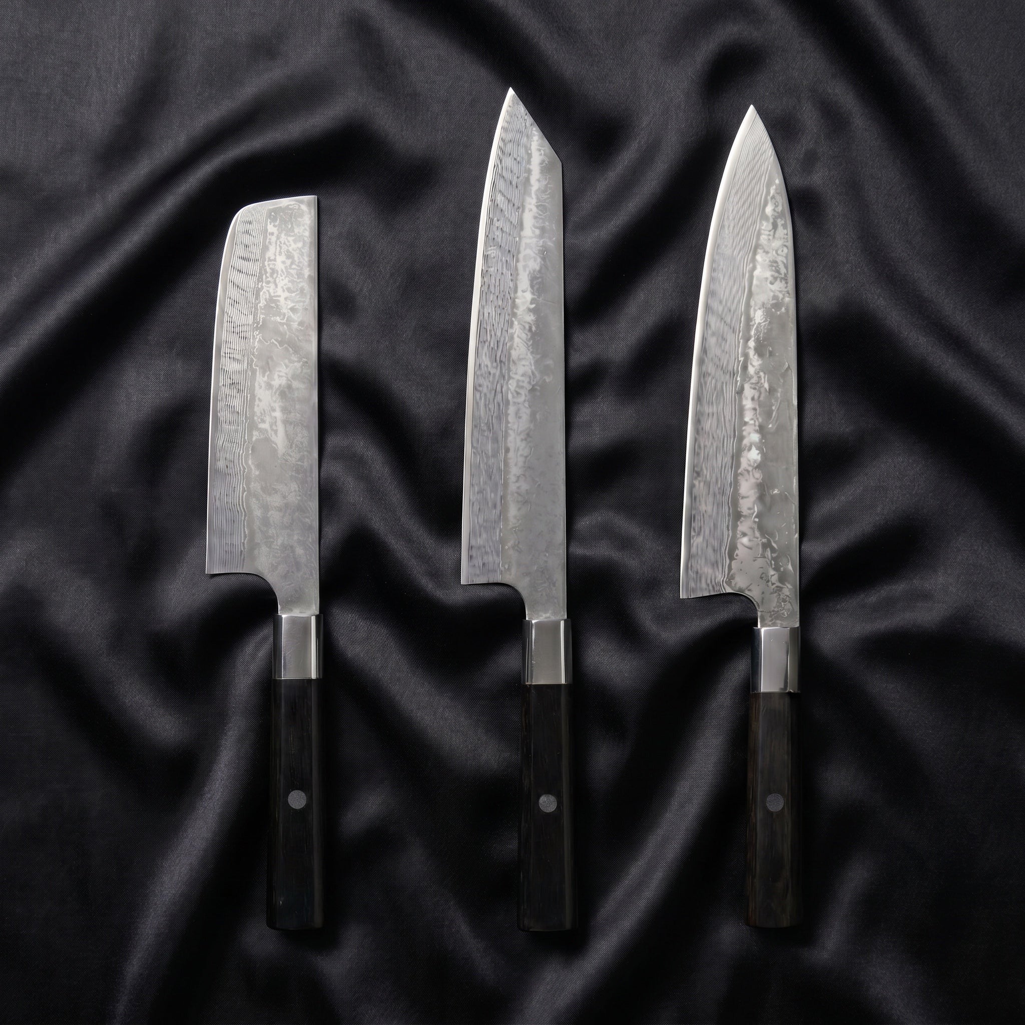 Tsurugi Damascus Knife Set