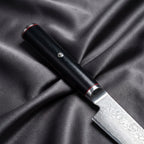 Tsurugi Petty Utility Knife · handle close-up