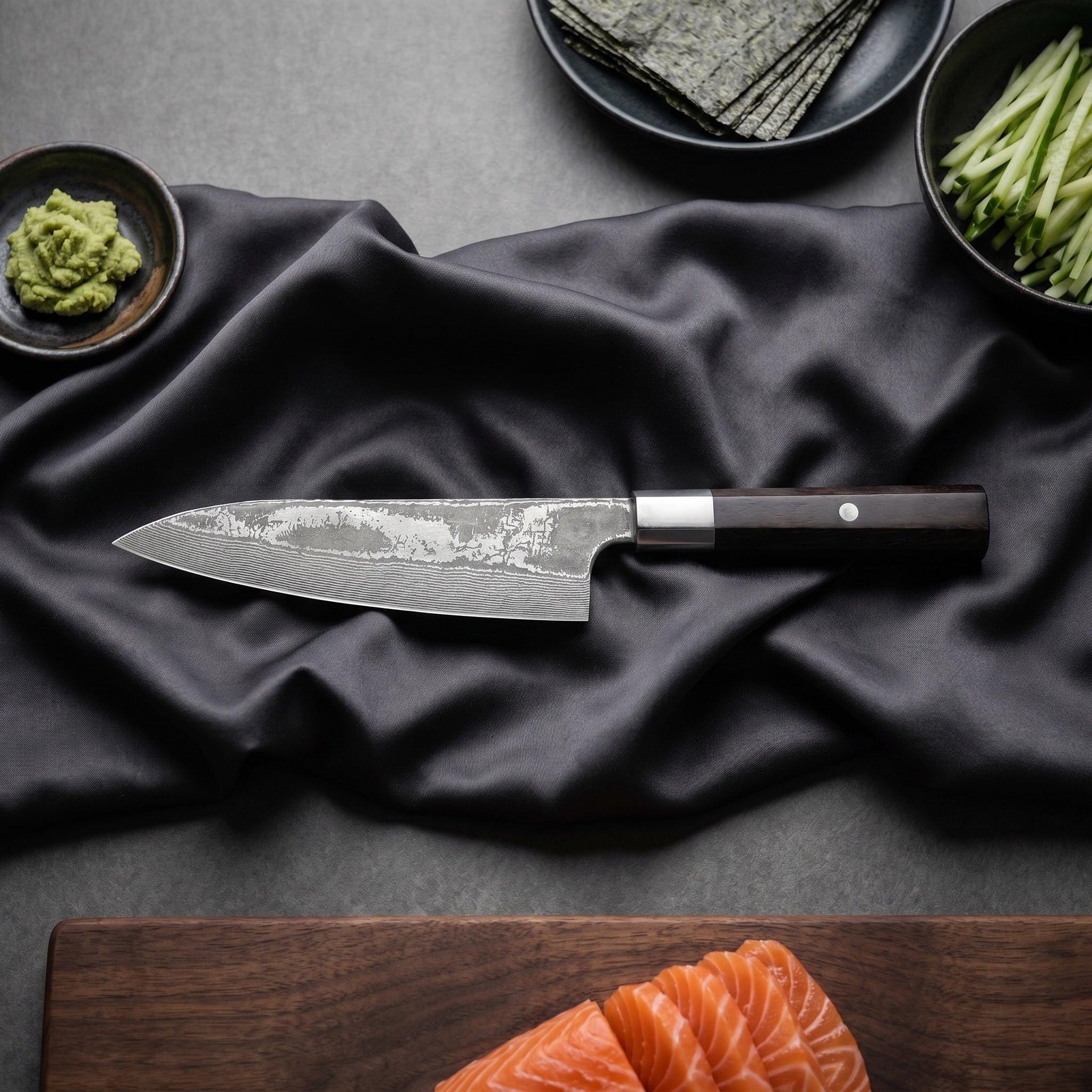Tsurugi Santoku Knife